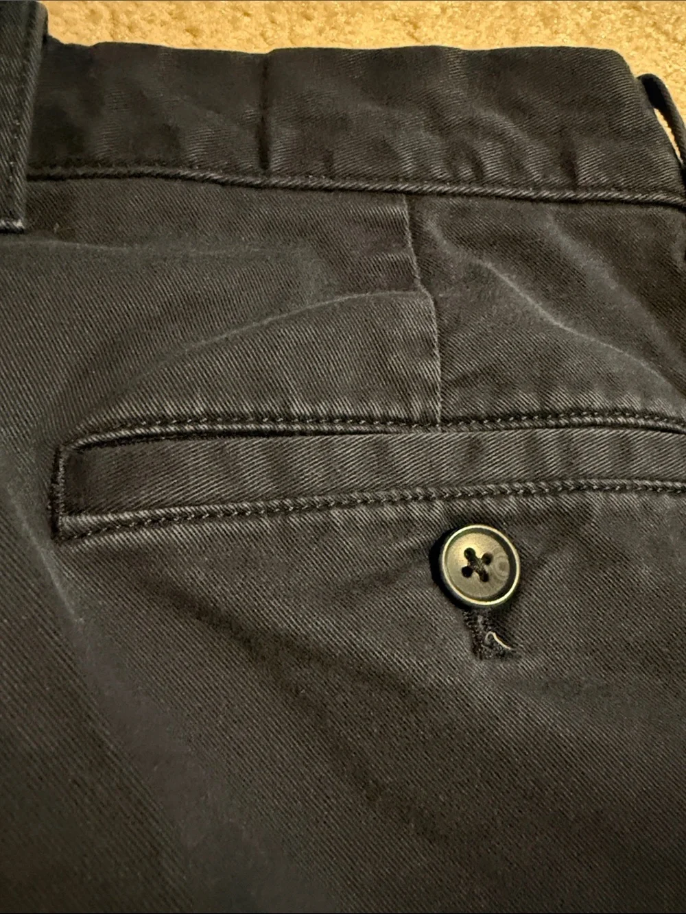 J. Crew Navy Straight-Fit Chino Pants